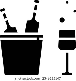 Imagen vectorial del símbolo de icono del cubo. Ilustración de la imagen de diseño del contorno de lavado del equipo de limpieza de cubos. EPS 10