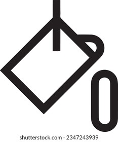 Bucket icon symbol vector image. Illustration of the bucket cleaning equipment washing outline design image. EPS 10