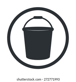 Bucket Icon Vector. 