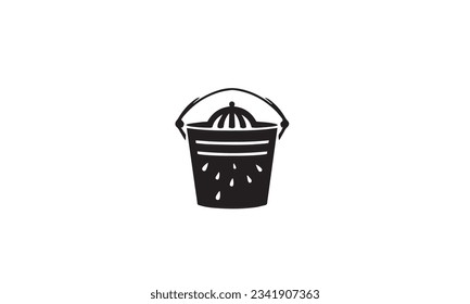  Plantilla de la plantilla del logotipo negro del vector del icono del cubo Ilustración Diseño fondo blanco