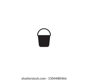 bucket icon vector design element logo template