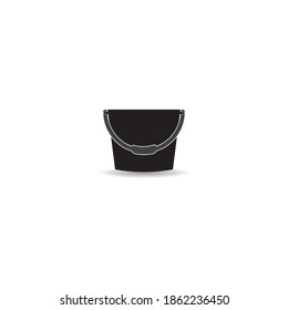 Bucket icon vector design illustration background