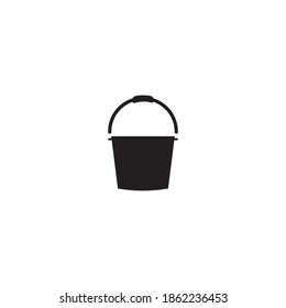 Bucket icon vector design illustration background