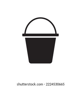 bucket icon vector design illustration