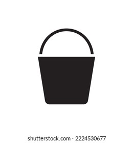 bucket icon vector design illustration
