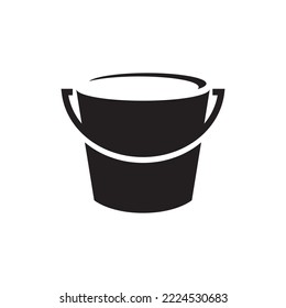 bucket icon vector design illustration