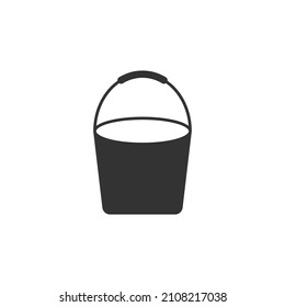 Bucket icon vector design templates isolated on white background