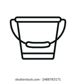 Bucket icon vector design templates simple and modern