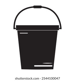 bucket icon vector illustration design template