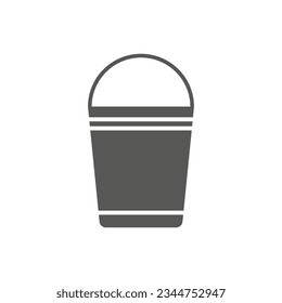 Icono de cubo. Ilustración vectorial. Eps 10.