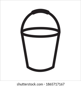 Vorlagensymbole für Eimer-Symbole 