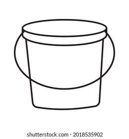  Bucket  Icon which can easily modify or edit 
