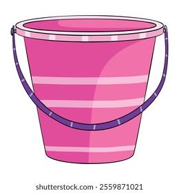 Bucket isolated on white background