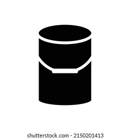 bucket new icon vector simple 