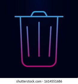 Bucket nolan icon. Simple thin line, outline vector of web icons for ui and ux, website or mobile application