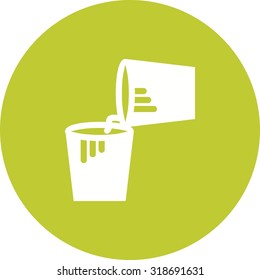 Bucket, paint, box icon vector image.Can also be used for art and designing. Suitable for mobile apps, web apps and print media.