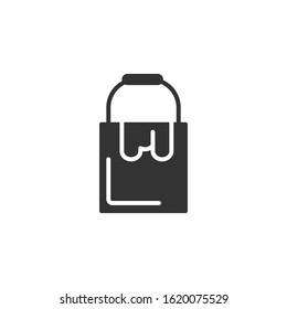 Bucket, paint icon. Simple vector drawing tools icons for ui and ux, website or mobile application