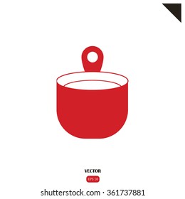 Bucket for sauna