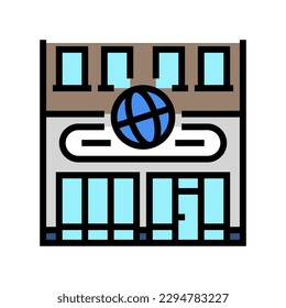 bucket shop color icon vector. bucket shop sign. isolated symbol illustration