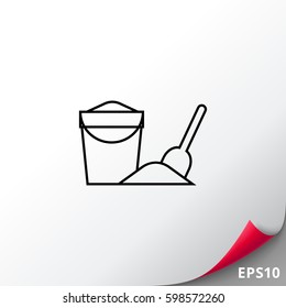 Bucket and spade