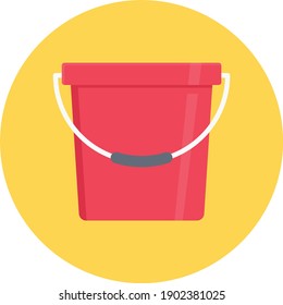 icono de color plano vectorial de cubo