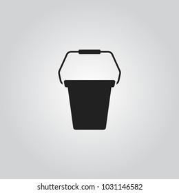 Bucket vector icon