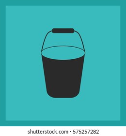 Bucket - vector icon.