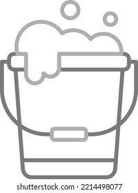 Icono vectorial de cubo. Se puede usar para imprimir, móviles y aplicaciones web.