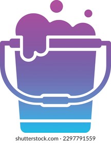 Bucket vector icon. Can be used for printing, mobile and web applications.
