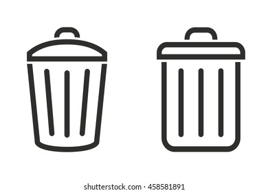 Bucket vector icon. Illustration isolated on white background for graphic and web design.