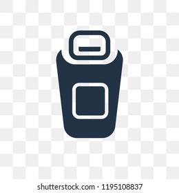 Bucket vector icon isolated on transparent background, Bucket transparency concept can be used web and mobile