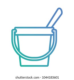 bucket vector illustration