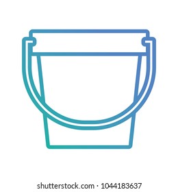 bucket vector illustration