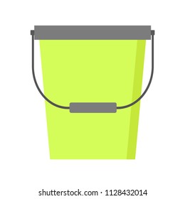 Bucket. Vector illustration. EPS 10.