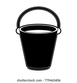 Bucket with water