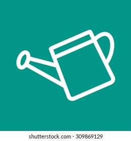 Bucket, water, tin icon vector image.Can also be used for gardening. Suitable for mobile apps, web apps and print media.