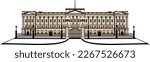 buckingham palace vector design art