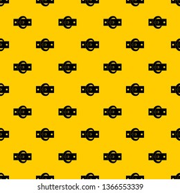 Buckle belt pattern seamless vector repeat geometric yellow for any design