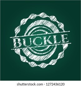 Buckle with chalkboard texture