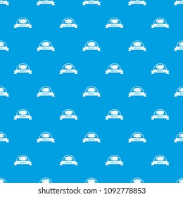 Buckle element pattern vector seamless blue repeat for any use