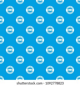 Buckle fashion pattern vector seamless blue repeat for any use