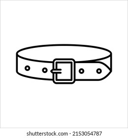 buckle icon. backpack buckle vector. metal belt buckle vector icons on white background