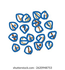 buckwheat grain healthy doodle icon sketch vector. buckwheat grain healthy sign. isolated symbol illustration
