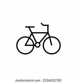 ícone de bicicleta bucycle sign vetor