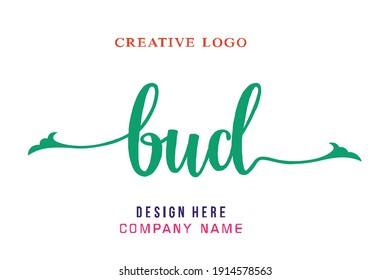 El logotipo de la inscripción BUD es sencillo, fácil de entender y autoritario