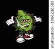 marijuana plant cartoon
