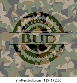 Bud on camo texture