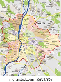 Budapest Map