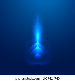 Buddha of Buddhism, Bo Leaf Light