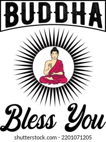Buddha Day T Shirt Design